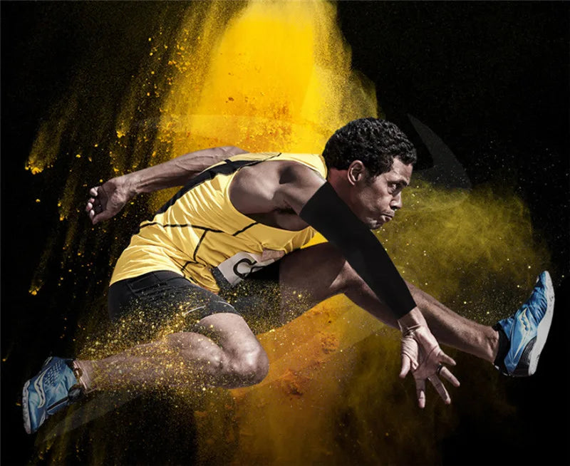 Breathable Quick Dry Oversleeve Women Cycling Arm Warmers Bicycle Covers Cuff UV Protection Men Running Sports Climb Arm Sleeves