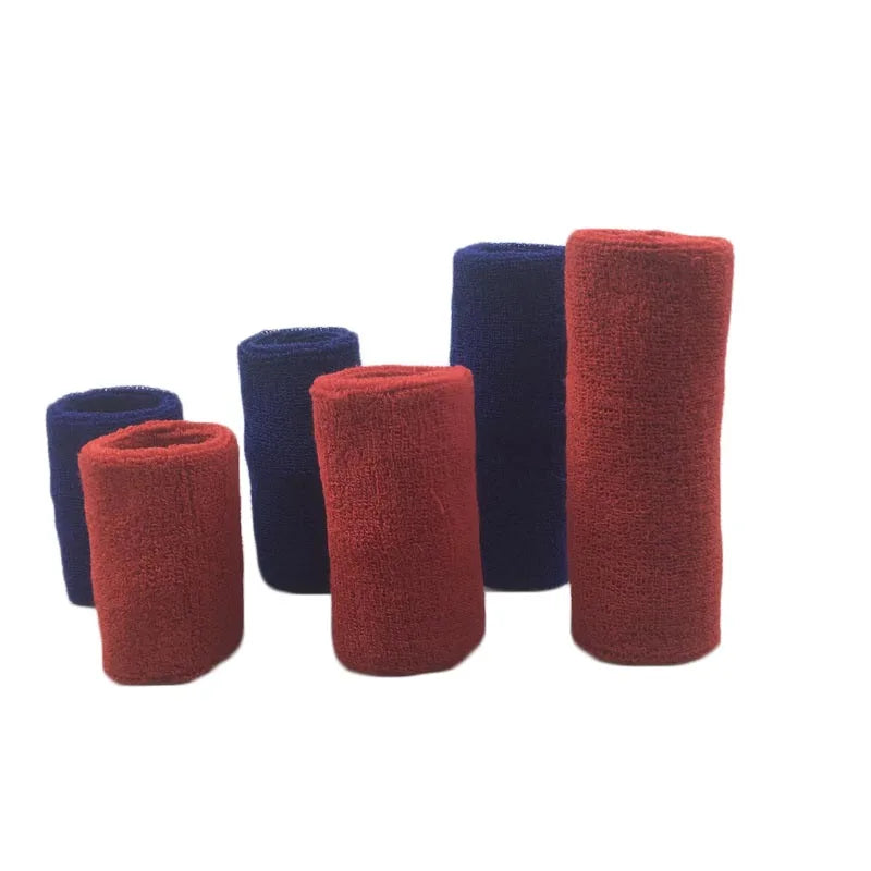 1Pcs Wrist Sweatband Tennis Sport Wristband Volleyball Gym Wrist Brace Support Sweat Band Towel Bracelet Protector 8 /11 /15 cm