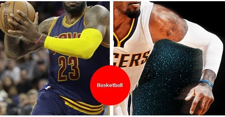 WOSWEIR－1PC Sports Arm Compression Sleeve Basketball Cycling Arm Warmer Summer Running UV Protection Volleyball Sunscreen 