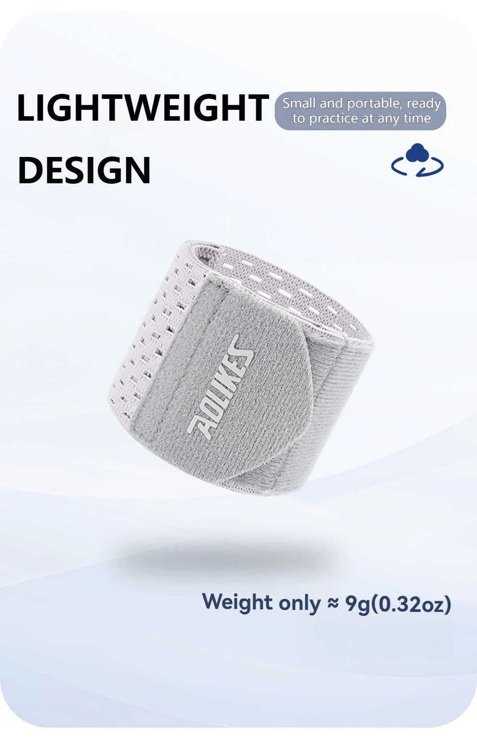 AOLIKES Wrist Band Support Sleeve Gym Support Wrist Brace Wrap Breathable Elastic Compression Bandage Hand Sport Wristband