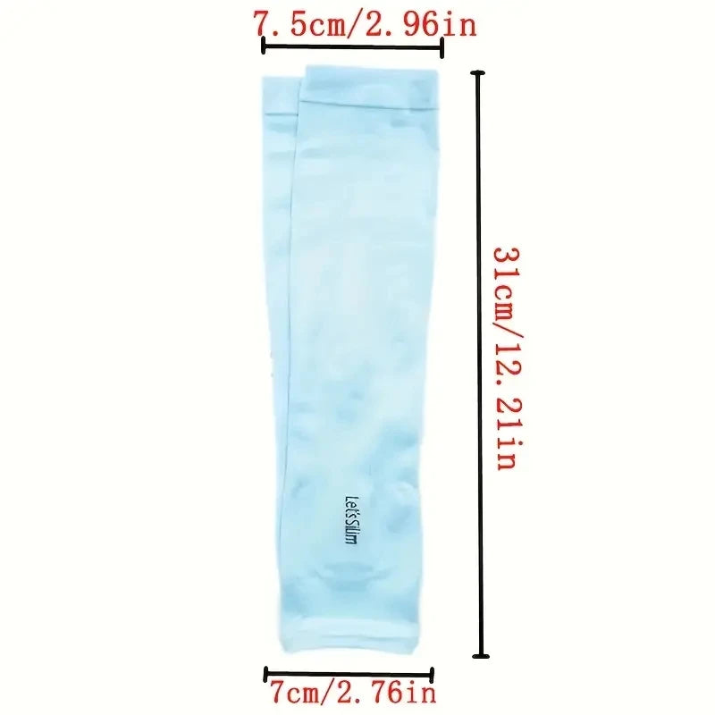1-5 Pairs Arm Sleeves Summer Sun UV Protection Hand Cover support Running Fishing Cycling Ski Arm Cover Warmers For Men Women