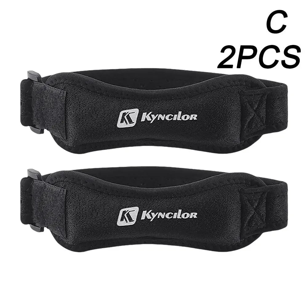 1/2PCS Adjustable Knee Patellar Tendon Support Strap Band Knee Support Brace for Running basketball volleyball Sports Kneep Q3A3