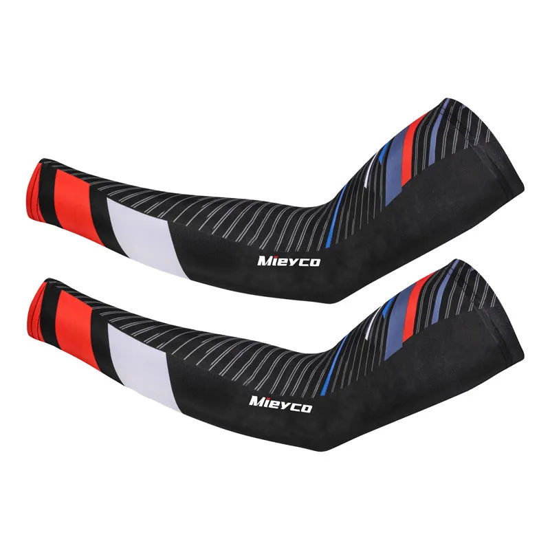 Breathable Quick Dry Oversleeve Women Cycling Arm Warmers Bicycle Covers Cuff UV Protection Men Running Sports Climb Arm Sleeves