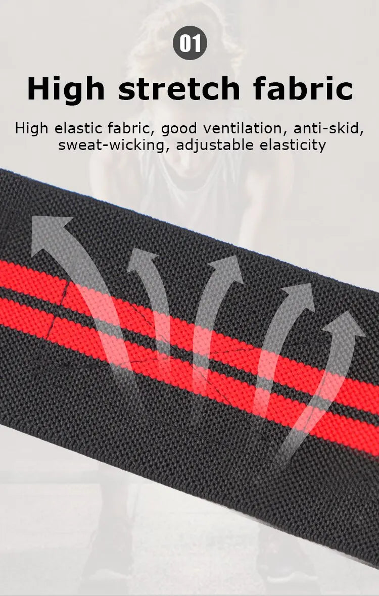 1PC/2PCS Adjustable Wrist Strap Men And Women Elastic Wristband and Wrist Fixers of Athletes Powerlifting Wrist Strap