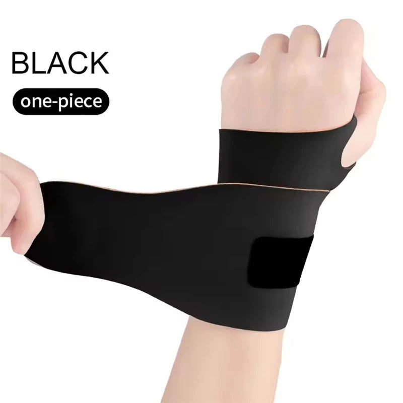 1Pc Fitness Ultra-thin Elastic Wristband with Adjustable Breathability Pressure Protection Pain Relief Wrist Bandage