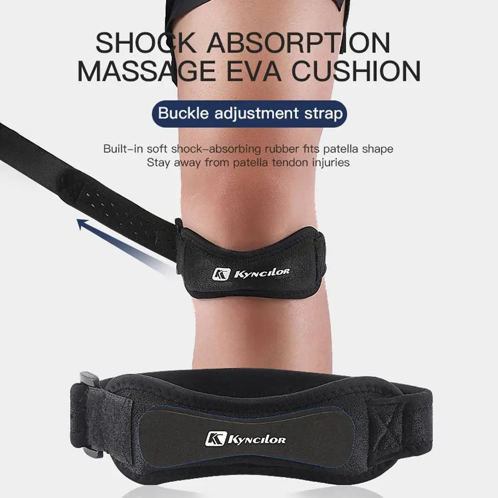1/2PCS Adjustable Knee Patellar Tendon Support Strap Band Knee Support Brace for Running basketball volleyball Sports Kneep Q3A3