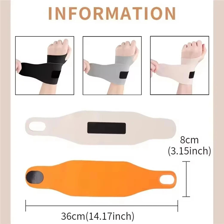 1Pc Fitness Ultra-thin Elastic Wristband with Adjustable Breathability Pressure Protection Pain Relief Wrist Bandage