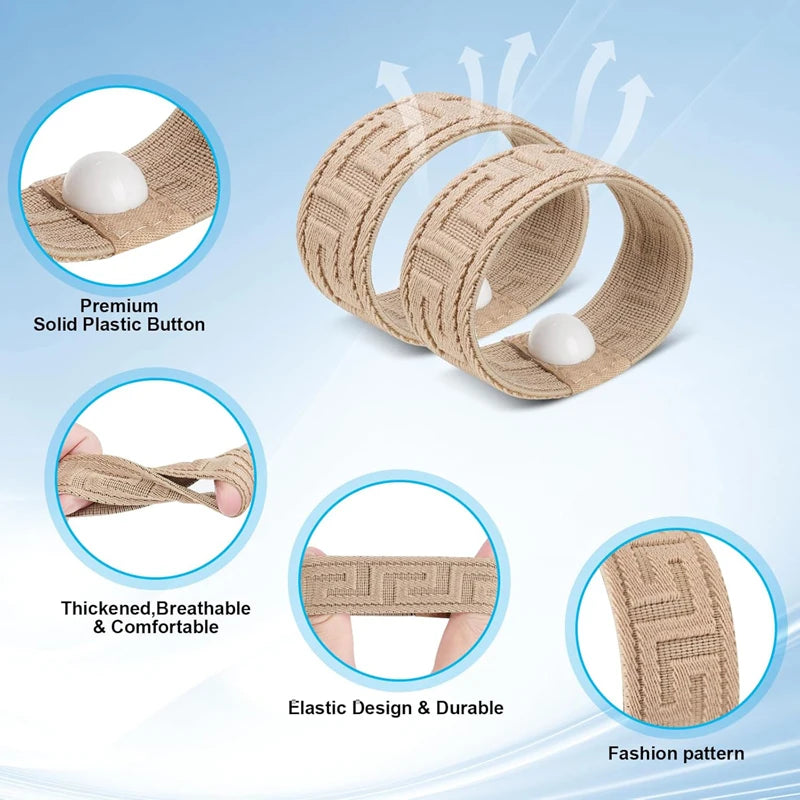 Motion Sickness Bands for Adults Sea Sickness Wristbands for Cruise Morning Sickness Bands for Pregnant Nausea Relief Bands