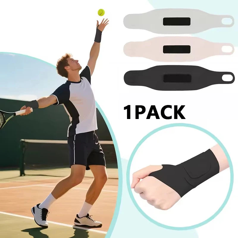 1Pc Fitness Ultra-thin Elastic Wristband with Adjustable Breathability Pressure Protection Pain Relief Wrist Bandage