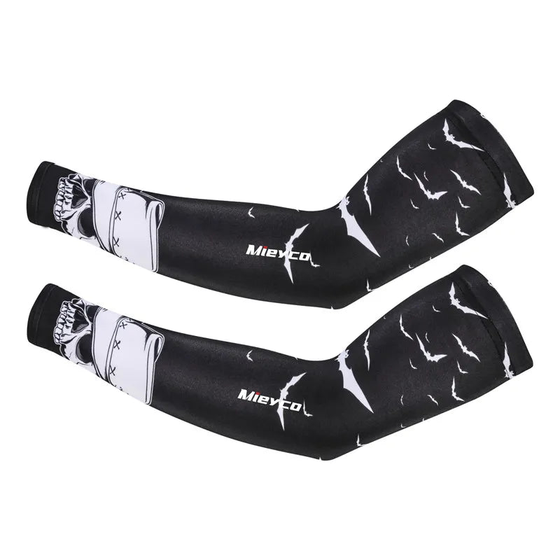 Breathable Quick Dry Oversleeve Women Cycling Arm Warmers Bicycle Covers Cuff UV Protection Men Running Sports Climb Arm Sleeves