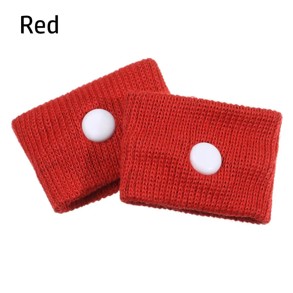 2PCS Sports Safety Wristbands Wrist Support Carsickness Seasick Anti Motion Sickness Wrist Bands Anti Nausea Wristbands