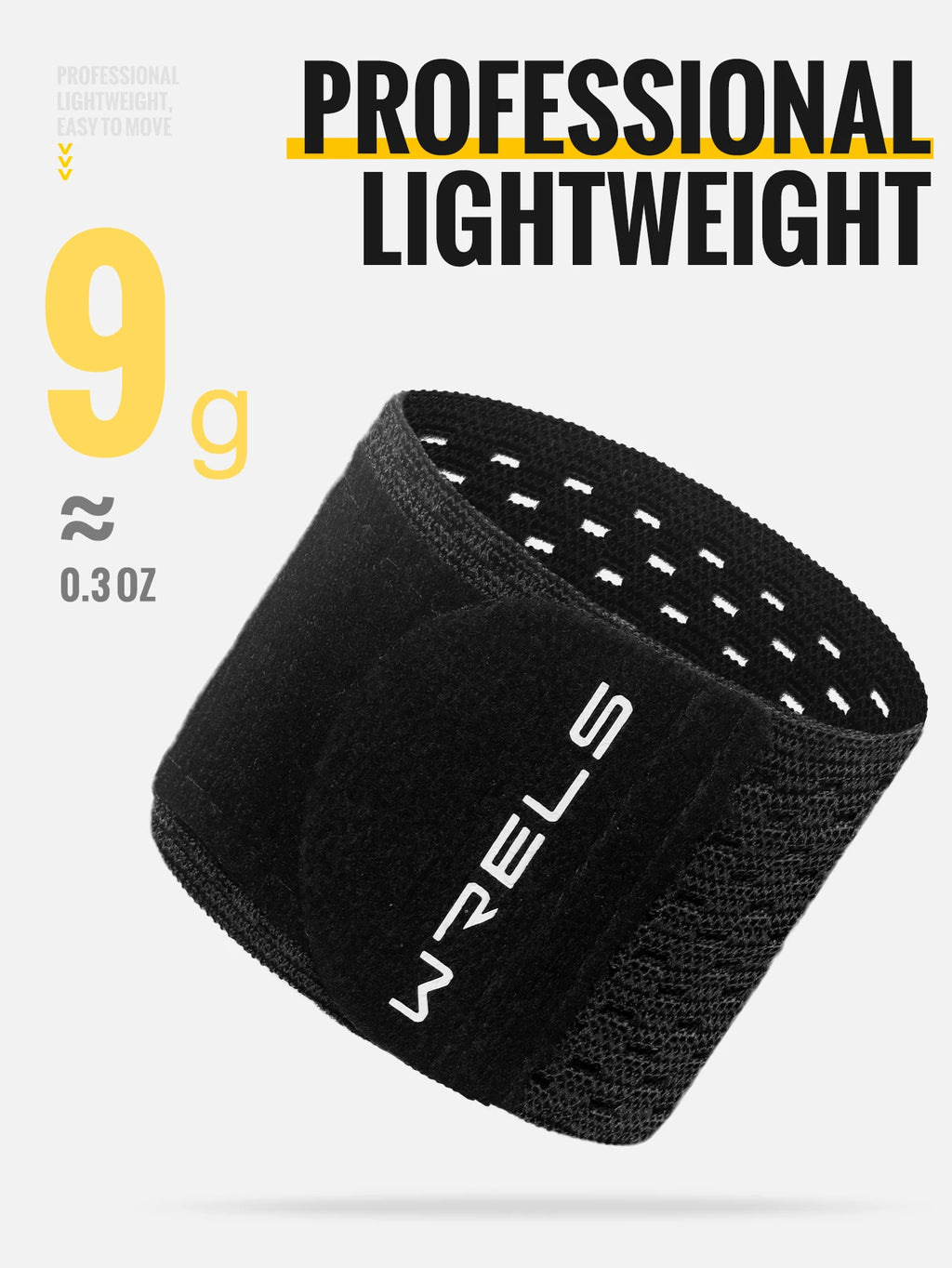 WRELS Wristband Wrapping Compression Sports Elastic Adjustable Wrist Guard Support Basketball Weight Training Wrist Wraps
