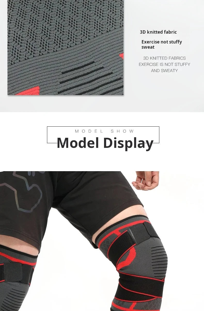 1 Piece Knee Pad, Nylon Sport Knee brace , Running, Fitness, Weightlifting, Cycling, Basketball, Outdoor, Knee Joint Compression