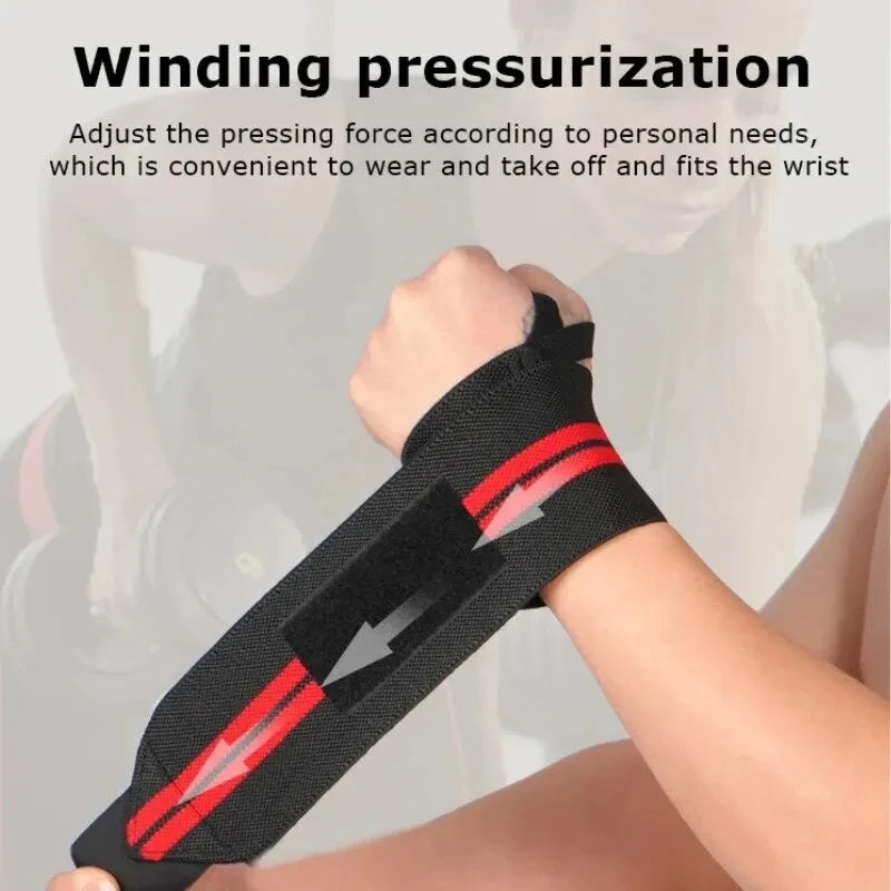 1PC/2PCS Adjustable Wrist Strap Men And Women Elastic Wristband and Wrist Fixers of Athletes Powerlifting Wrist Strap