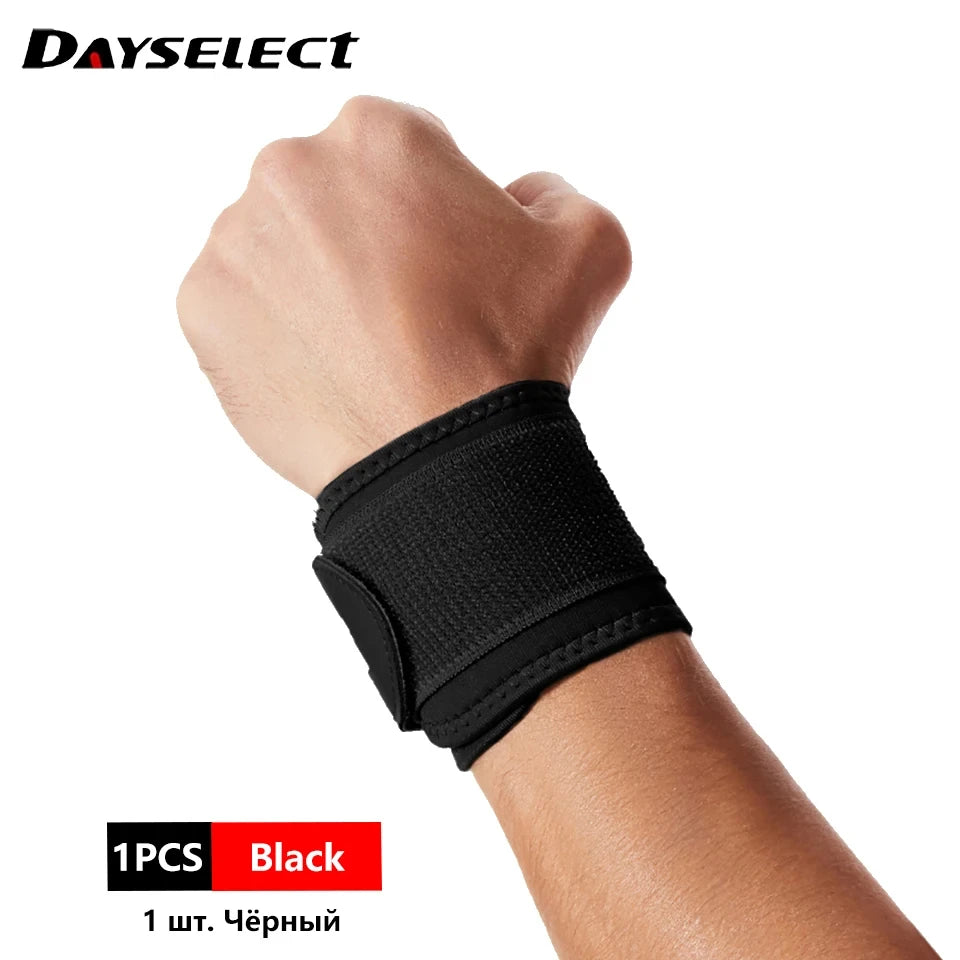 1Pcs Sport Wristband Wrist Brace Wrap Bandage Support Sprain Protection Wrist Tendon Sheath Brace Fitness Badminton Wrist Strap