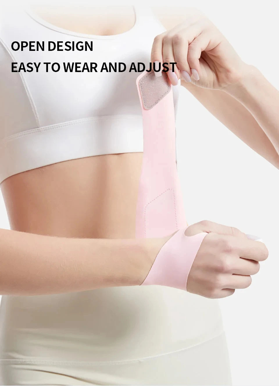 Fixed Spandex Sport Wrist Guard Wrist Sprain Tendonitis with Fastener Tape Wristband Ultra Thin Joint Brace Fitness Sports Wrap