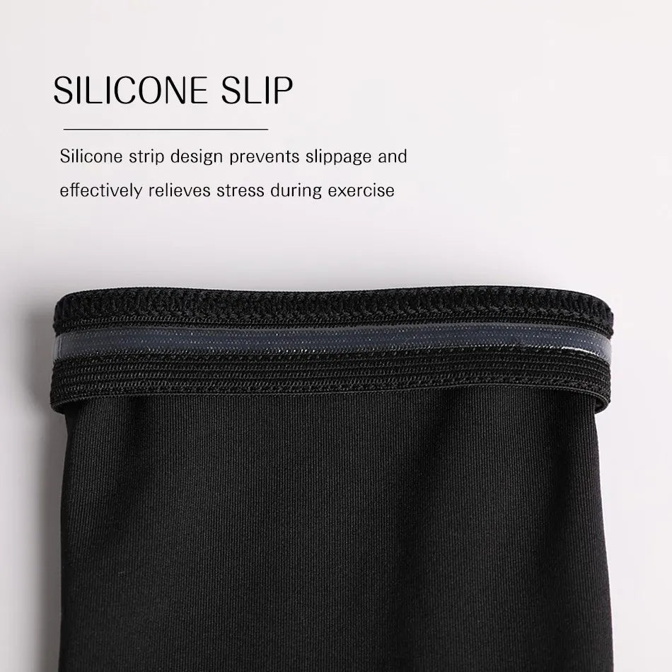 WOSWEIR－1PC Sports Arm Compression Sleeve Basketball Cycling Arm Warmer Summer Running UV Protection Volleyball Sunscreen 