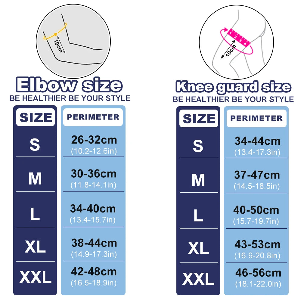 1Pcs Basketball Honeycomb Knee Pad & Elbow Pads for Men & Women, Hiking & Cycling Sports Leg Compression Sleeves