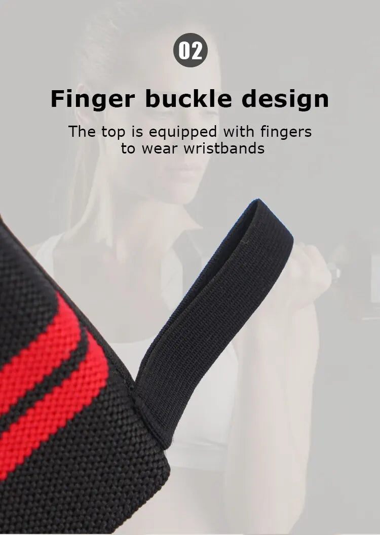 1PC/2PCS Adjustable Wrist Strap Men And Women Elastic Wristband and Wrist Fixers of Athletes Powerlifting Wrist Strap