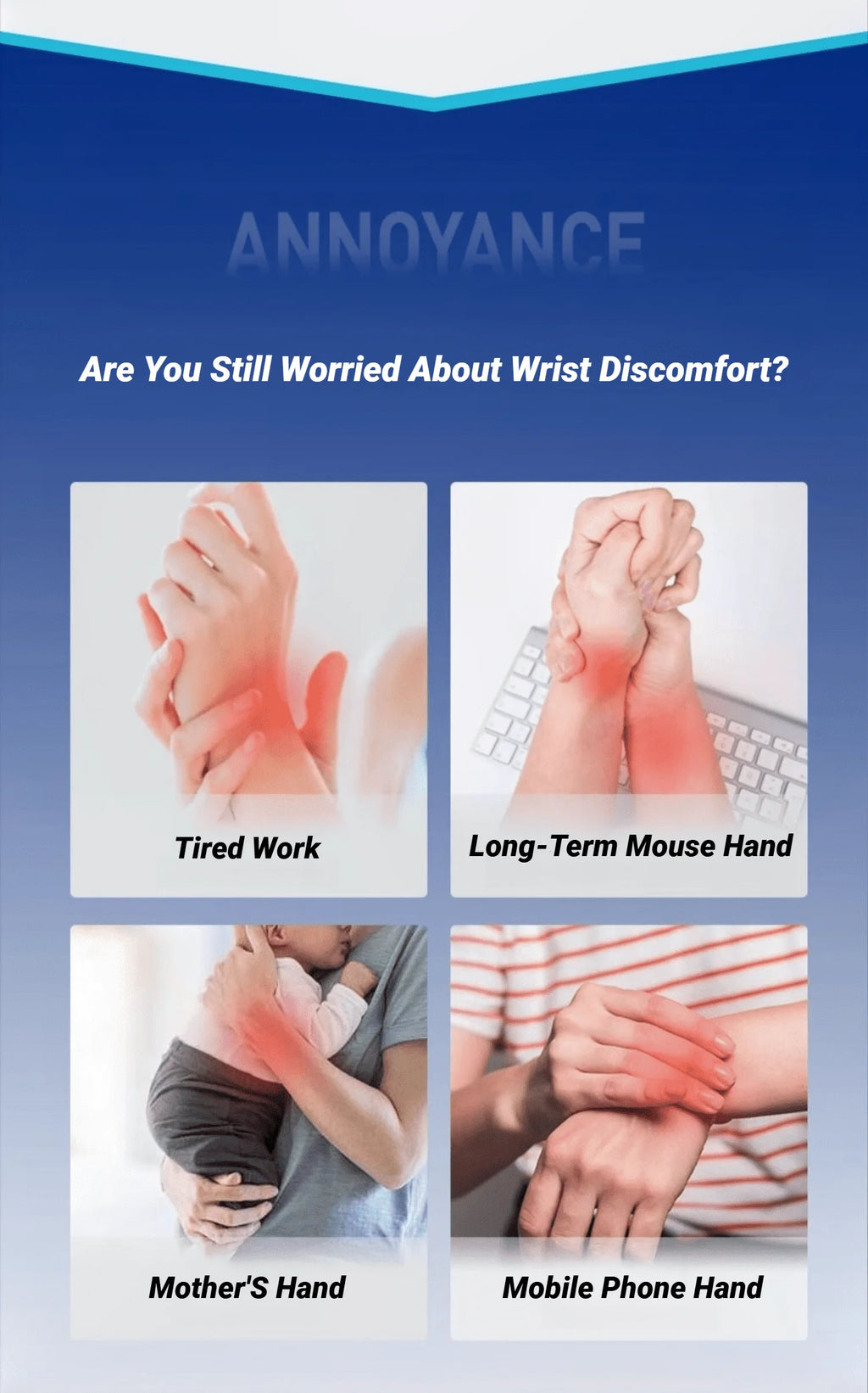 TFCC Adjustable Wrist Brace With Compression Rring Pad For Tear Support Weight Bearing Strain Exercise Fitness Wristbands Carpel