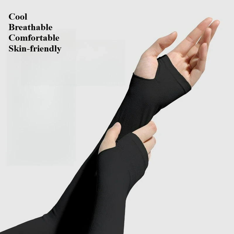 FPS ESports Special Ice Sleeves Unisex Silk Non-slip Anti-sweat Wrist Guards Professional ESports Arm Sleeves Sport Accessories