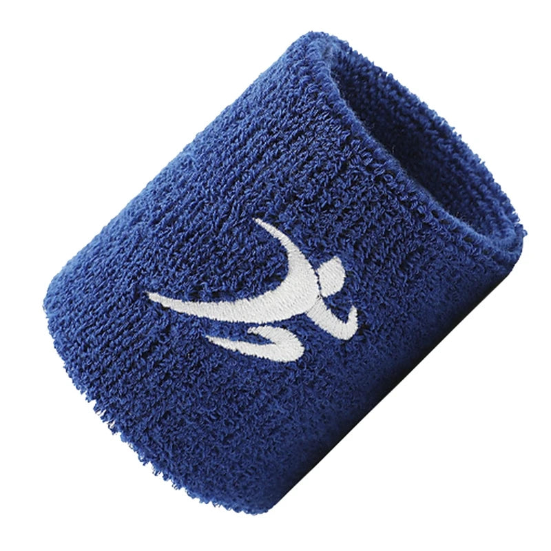 Fashion Working Out Wristbands Wrist Sweatbands Sweat Bands Soft Cotton Stretchy Wrist Bands Terrys Cloth for Gym Sports G99D