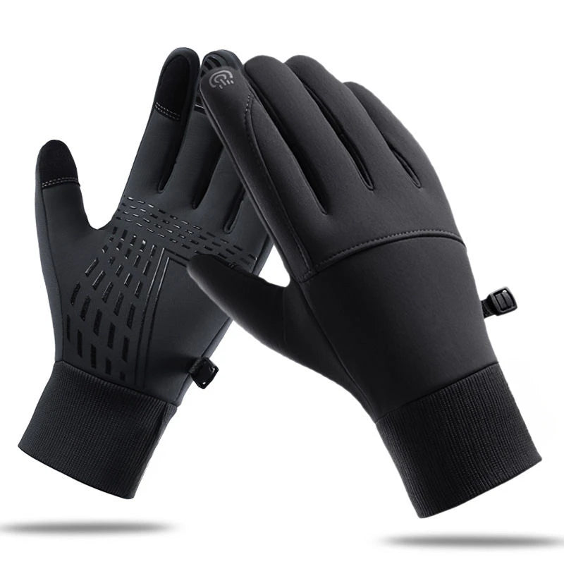 Autumn Winter Men Women Gloves Touch Screen Waterproof Windproof Gloves Outdoor Sports Warm Thermal Fleece Running Ski Gloves