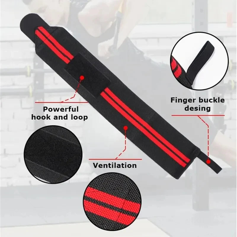 1PC/2PCS Adjustable Wrist Strap Men And Women Elastic Wristband and Wrist Fixers of Athletes Powerlifting Wrist Strap