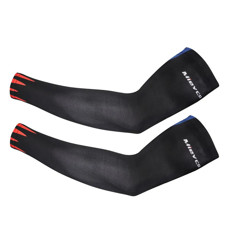 Breathable Quick Dry Oversleeve Women Cycling Arm Warmers Bicycle Covers Cuff UV Protection Men Running Sports Climb Arm Sleeves