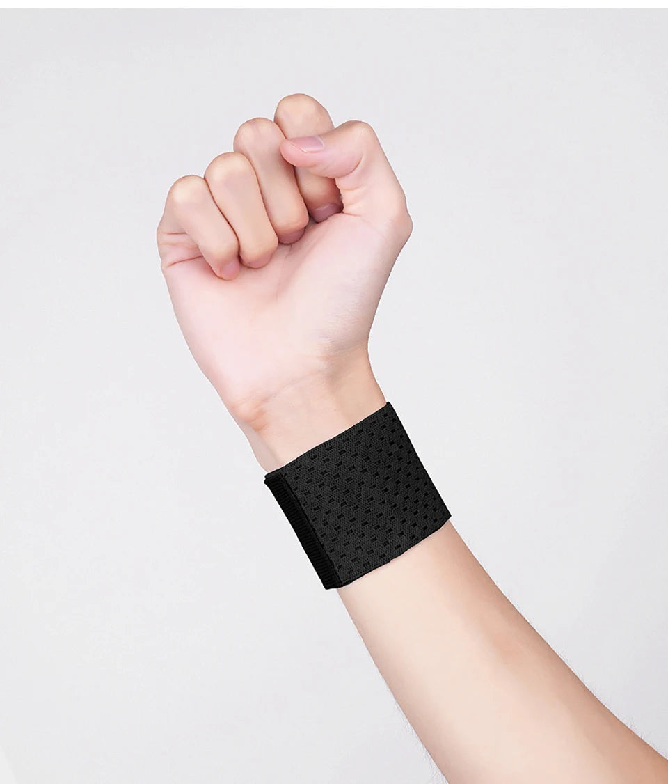 AOLIKES Wrist Band Support Sleeve Gym Support Wrist Brace Wrap Breathable Elastic Compression Bandage Hand Sport Wristband