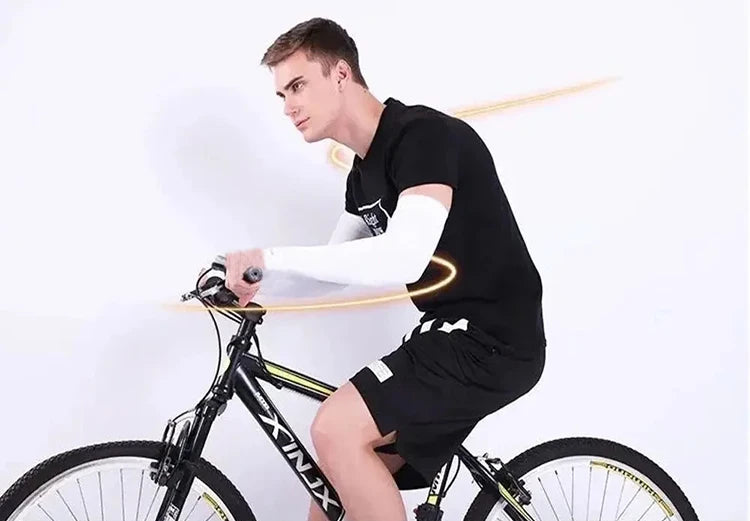 Unisex Arm Guards Sleeve Warmers UV Sun Protection Sports Support Sleeves Hand Cover for Running Fishing Cycling