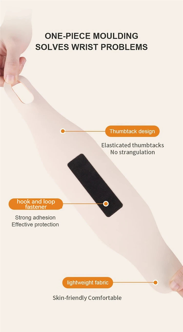 1Pc Fitness Ultra-thin Elastic Wristband with Adjustable Breathability Pressure Protection Pain Relief Wrist Bandage