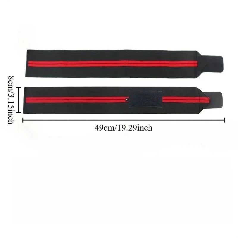 1PC/2PCS Adjustable Wrist Strap Men And Women Elastic Wristband and Wrist Fixers of Athletes Powerlifting Wrist Strap