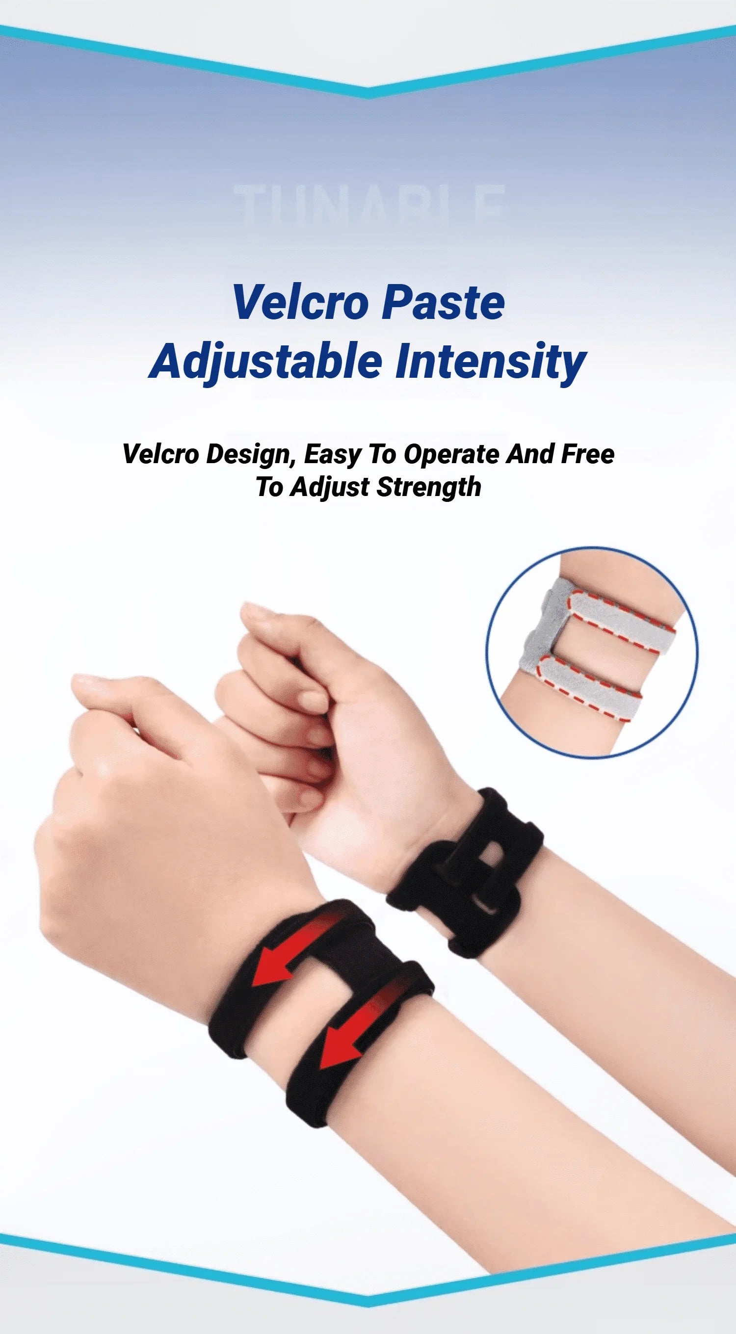 TFCC Adjustable Wrist Brace With Compression Rring Pad For Tear Support Weight Bearing Strain Exercise Fitness Wristbands Carpel