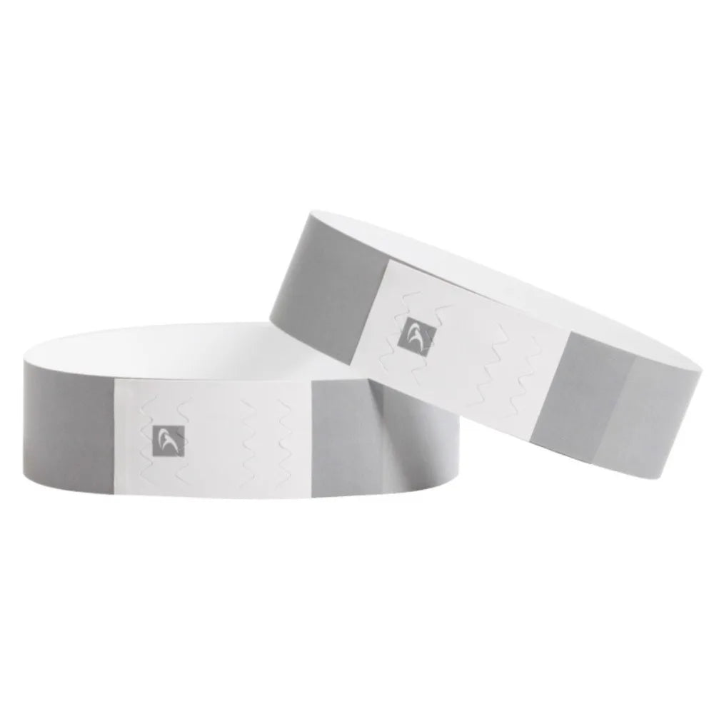 100Pcs Paper Tyvek Wristbands Waterproof Party Synthetic Paper Wrist Playground Multipurpose Bracelets ID Wrist Bands