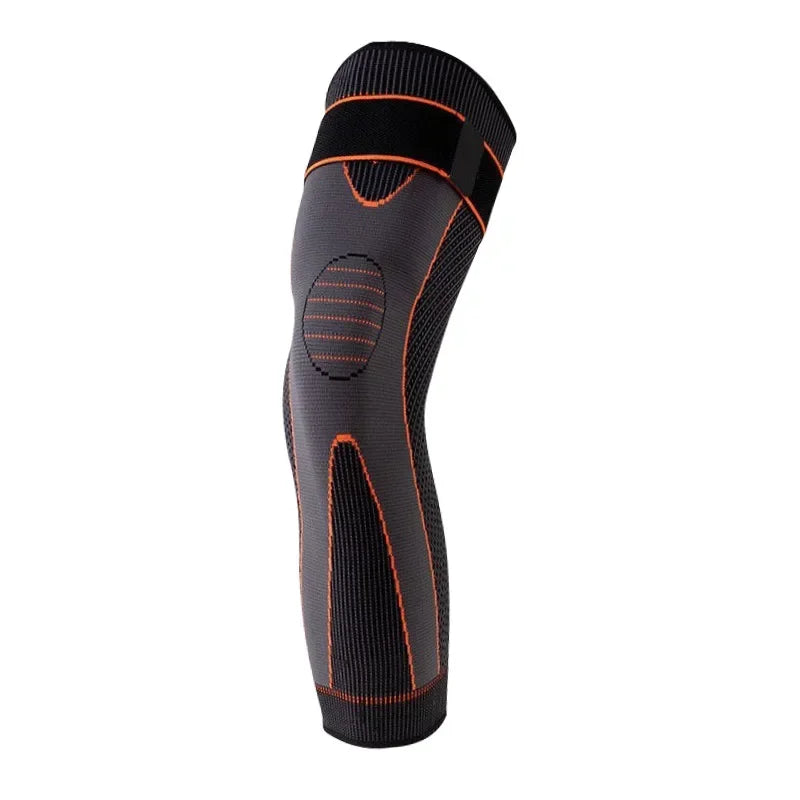 1Pc Leg Knee Support Protectors Knee Support Brace Compression Long Full Legs Sleeve Arthritis Relief Running Gym Sport Knee Pad