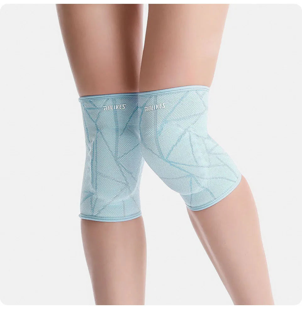 AOLIKES Knee Pads Volleyball Kids Youth Adults Dance Knee Pad Soft Stretchy Knee Brace Breathable Knee Protector for Basketball