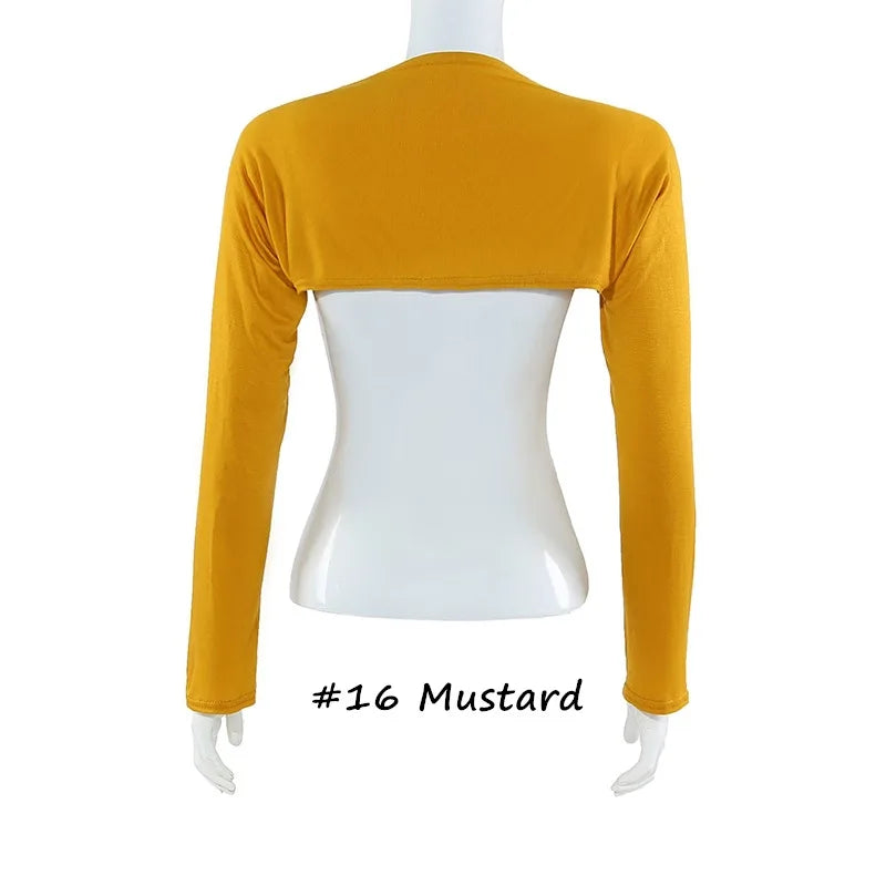 Islamic Cothing Lady Arm Sleeves Women Cotton Cover UV Sun Protection Muslim Fashion Modal Base Soft Stretch Ice Sleeve