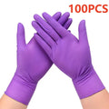 20/100PCS Pink Nitrile Disposable Gloves Latex Free Cleaning Gloves for Kitchen Cooking Household Beauty Petcare Hair Dye Gloves