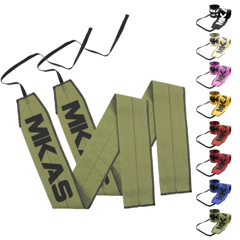 1 Pair Professional Wristband Wrist Support Brace Straps Extra Strength Weight Lifting Wrist Wraps Bandage Fitness Gym Training