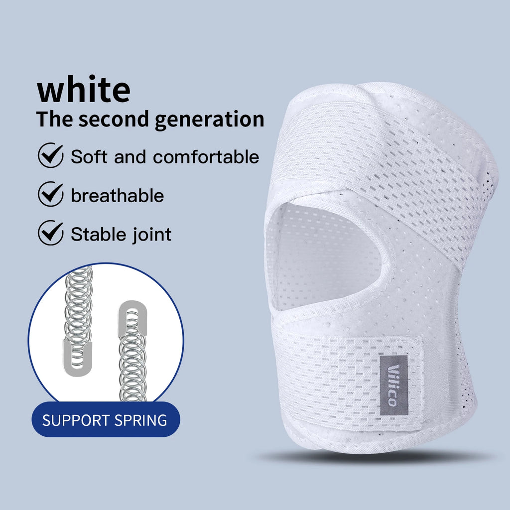 Sports Kneepad Pressurized Elastic Knee Pads Knee Support Joints Protector Fitness Gear Injury Recovery Brace Protector Non-Slip