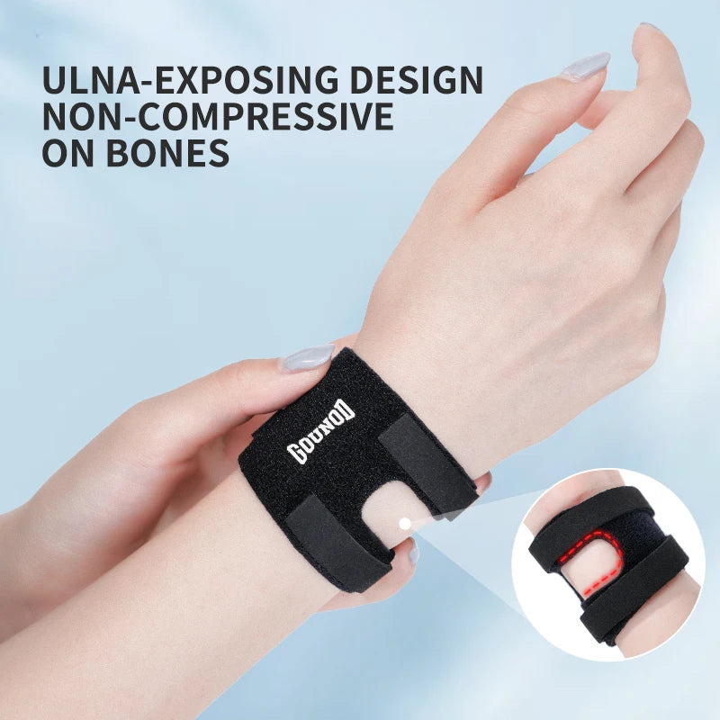 1PC/2PCS Wristband Wrist Support WeightLifting Gym Training Wrist Support Brace Straps Wraps Powerlifting