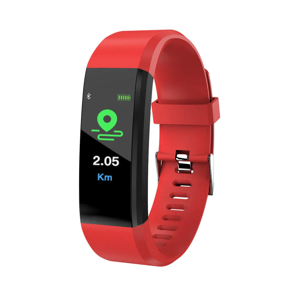 Bracelet Heart Rate Blood Pressure Smart Band Fitness Tracker Smartband Bluetooth Wristband for fitbits Smart Watch Support SMS