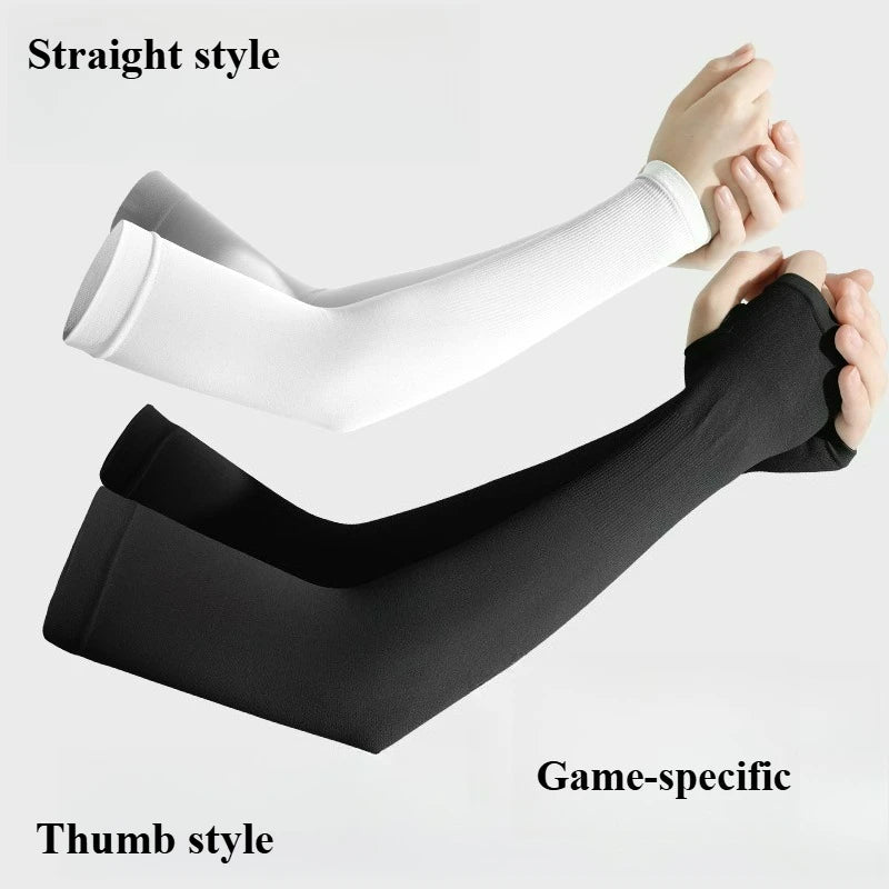 FPS ESports Special Ice Sleeves Unisex Silk Non-slip Anti-sweat Wrist Guards Professional ESports Arm Sleeves Sport Accessories