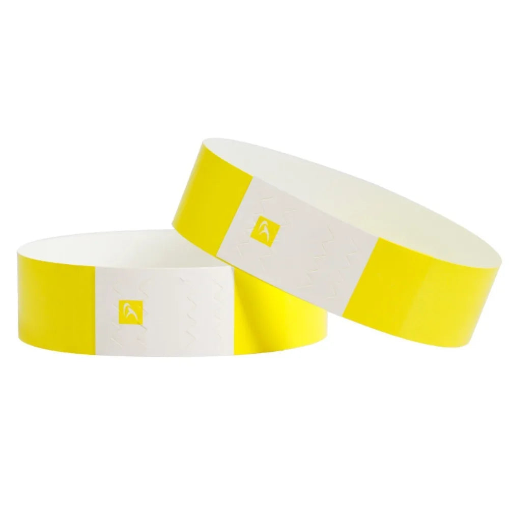 100Pcs Paper Tyvek Wristbands Waterproof Party Synthetic Paper Wrist Playground Multipurpose Bracelets ID Wrist Bands