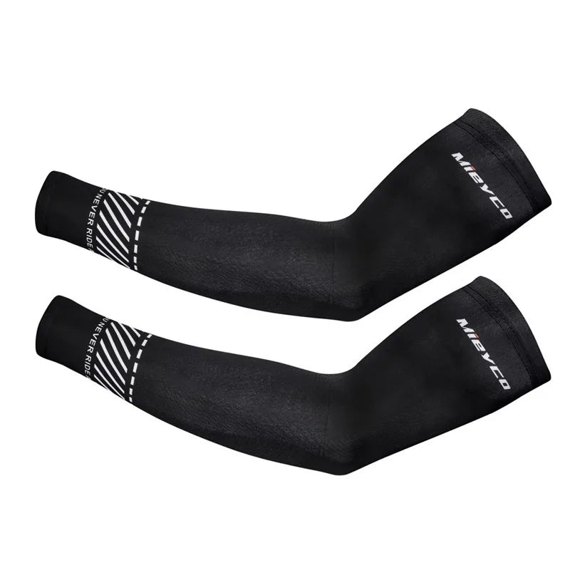 Breathable Quick Dry Oversleeve Women Cycling Arm Warmers Bicycle Covers Cuff UV Protection Men Running Sports Climb Arm Sleeves