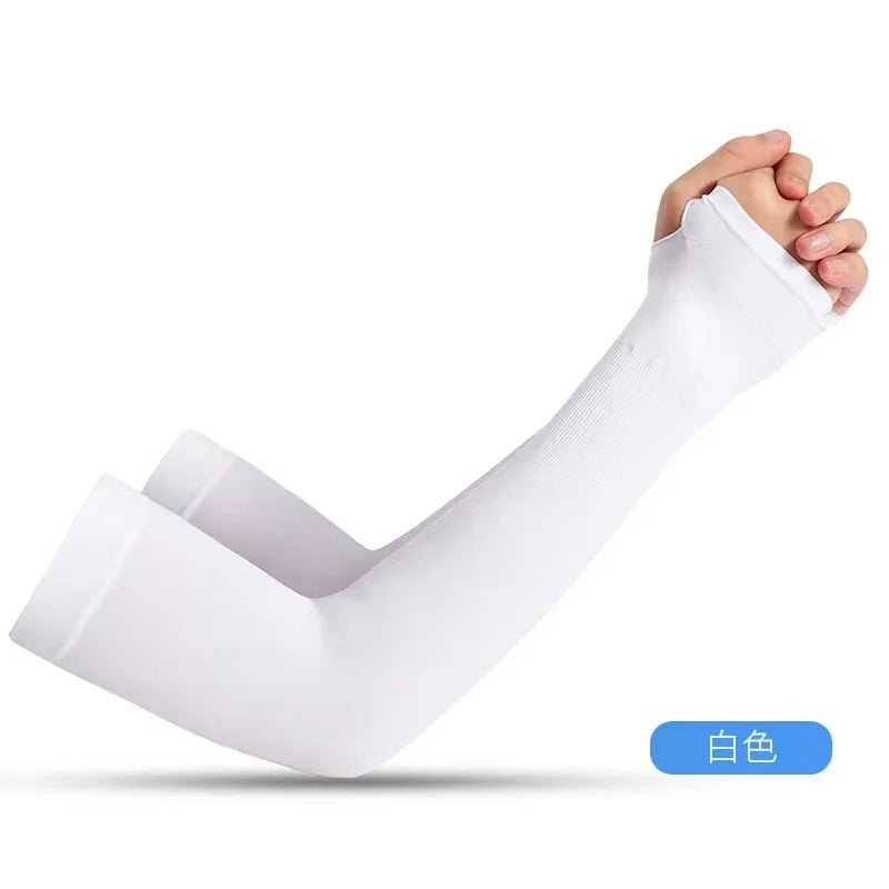 1Pair  Compression Arm Sleeves for Men and Women-Football Sleeves,Covers for Sun Protection,Volleyball,Working Out