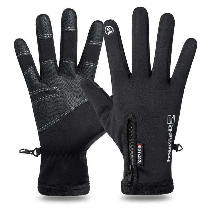 Winter Gloves Waterproof Thermal Touch Screen Thermal Windproof Warm Gloves Cold Weather Running Riding Sports Hiking Ski Gloves