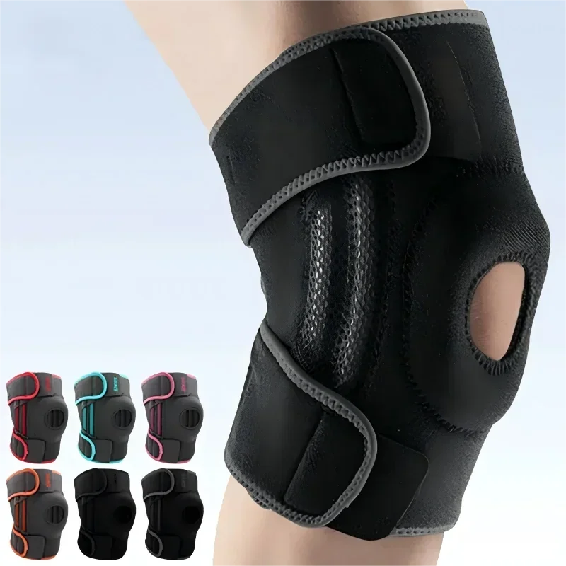 1PCS Knee Brace for Women & Men with Side Stabilizers, Patella Knee Brace for Knee Support for Running, Basketball hikking