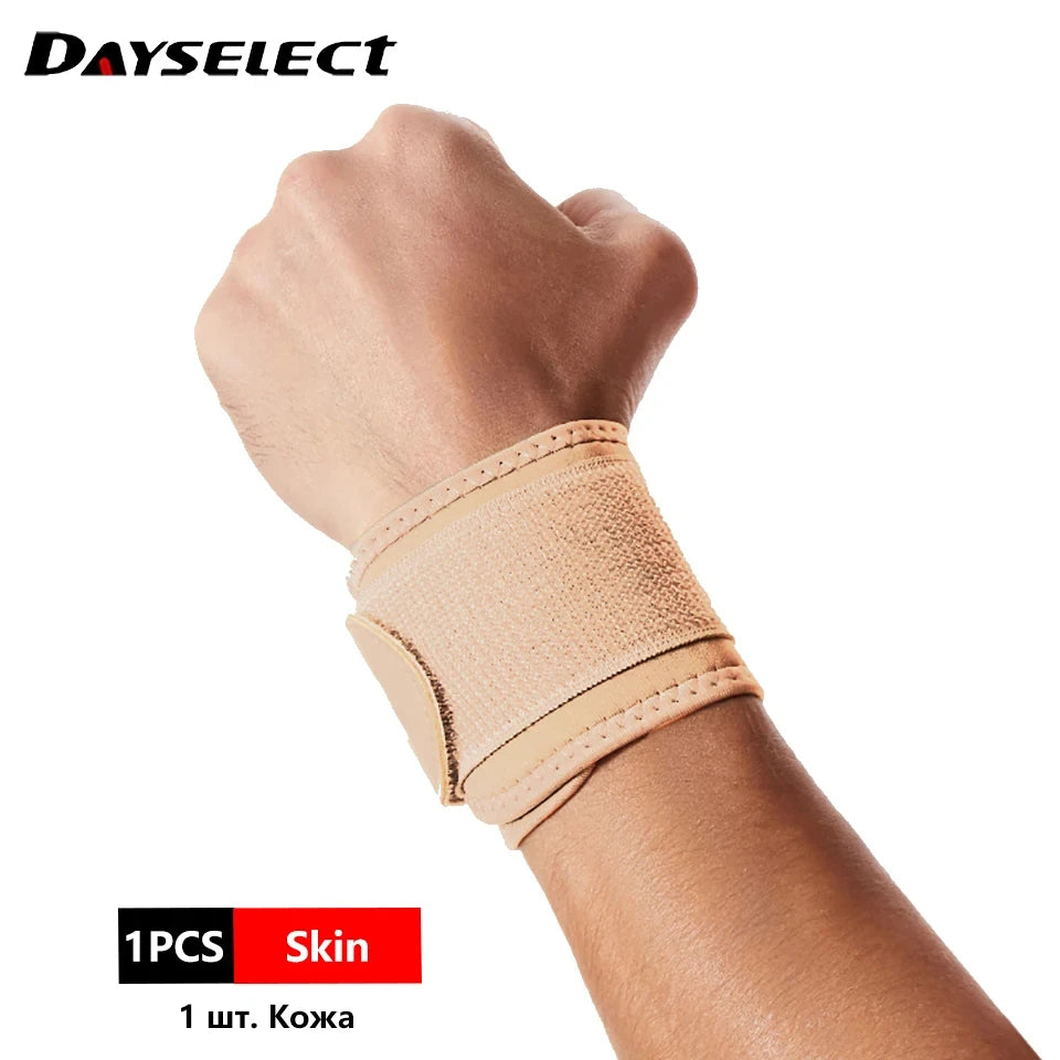 1Pcs Sport Wristband Wrist Brace Wrap Bandage Support Sprain Protection Wrist Tendon Sheath Brace Fitness Badminton Wrist Strap